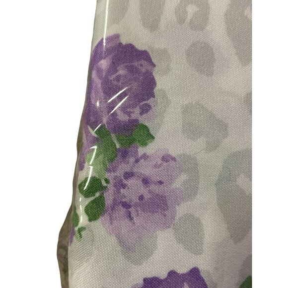 Betsey Johnson Wild Love Microfiber Sheet Set Twin NEW Lavender Gray 4 Piece - Picture 7 of 11